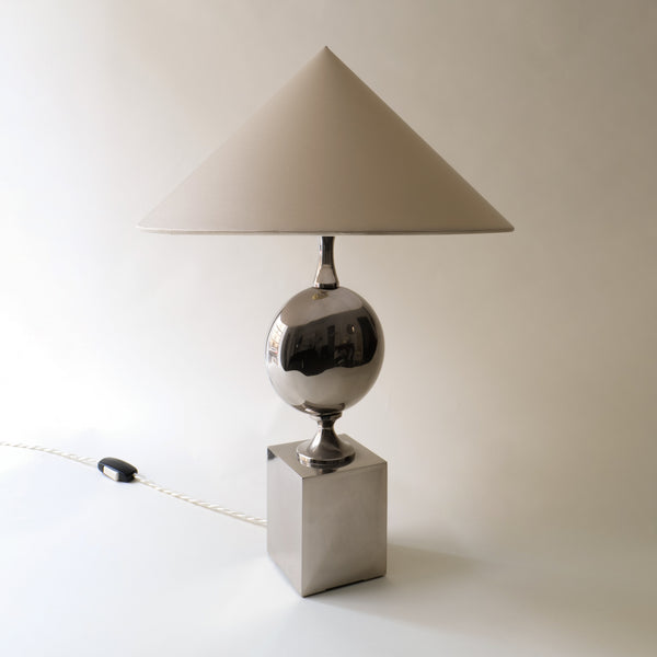 Barbier Chrome Table Lamp