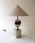Barbier Chrome Table Lamp