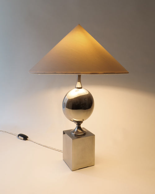 Barbier Chrome Table Lamp