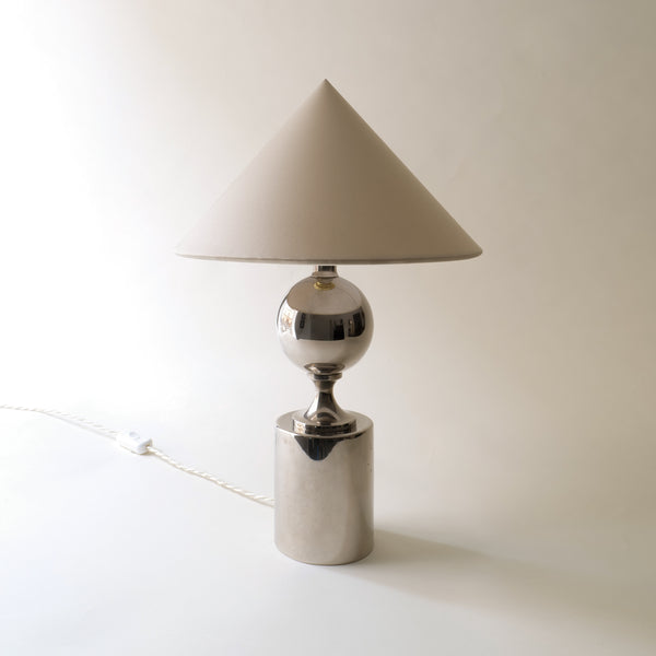 Barbier Chrome Table Lamp S