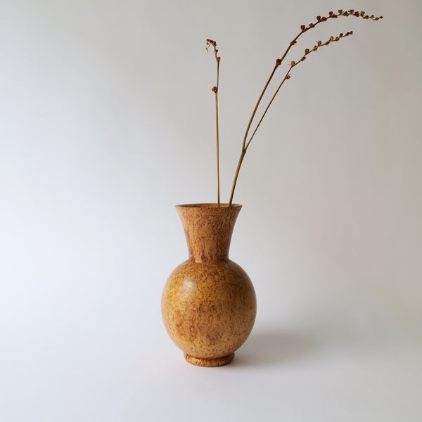 Burl Wood Vase