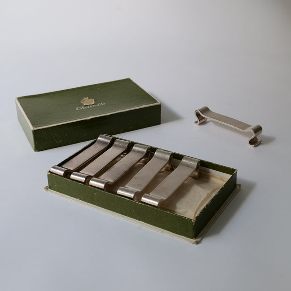 Christofle Silver Cutlery Holders