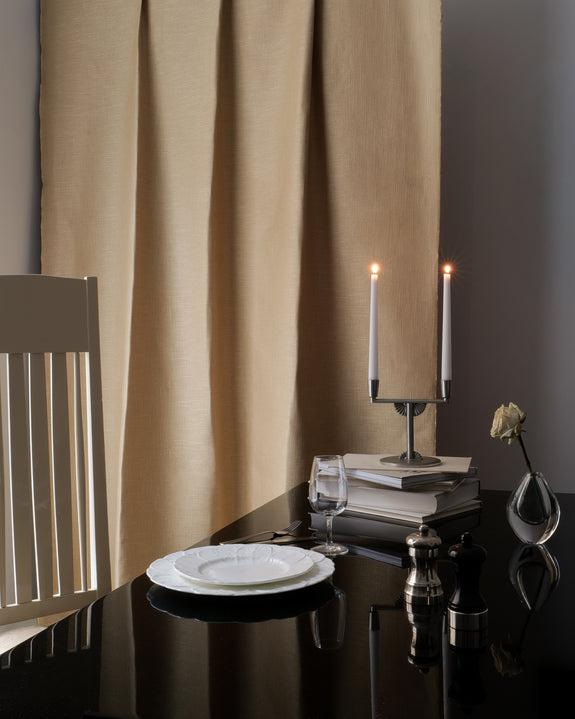 English Silver Salt and Pepper Grinders