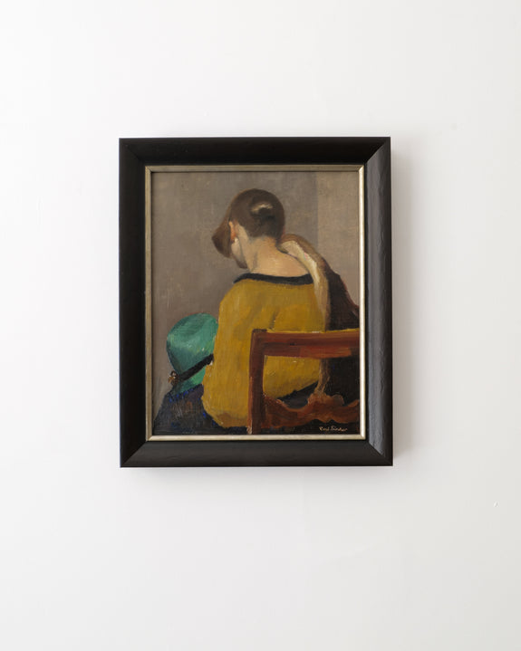 Interior Study Carl Fischer 1940s