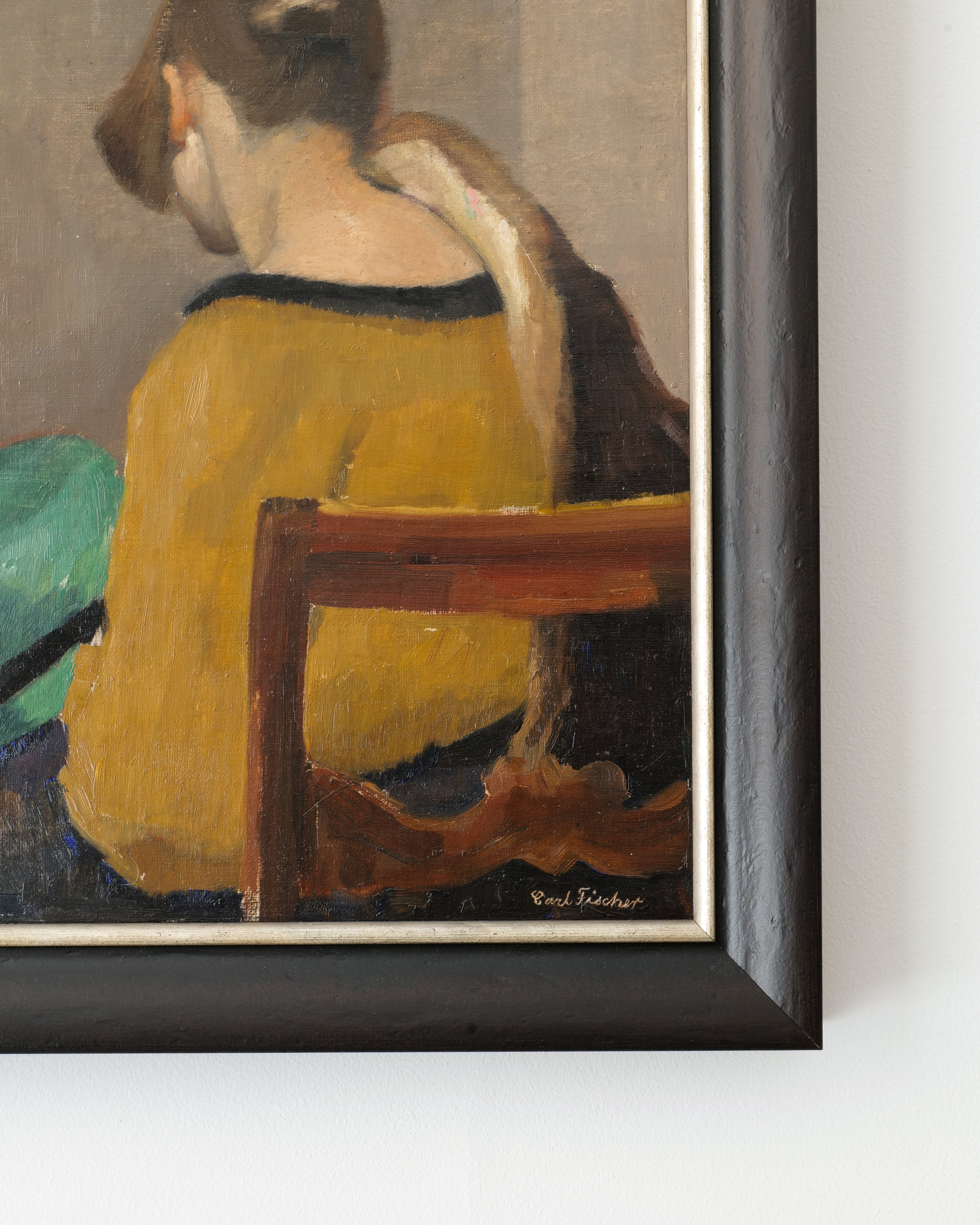 Interior Study Carl Fischer 1940s