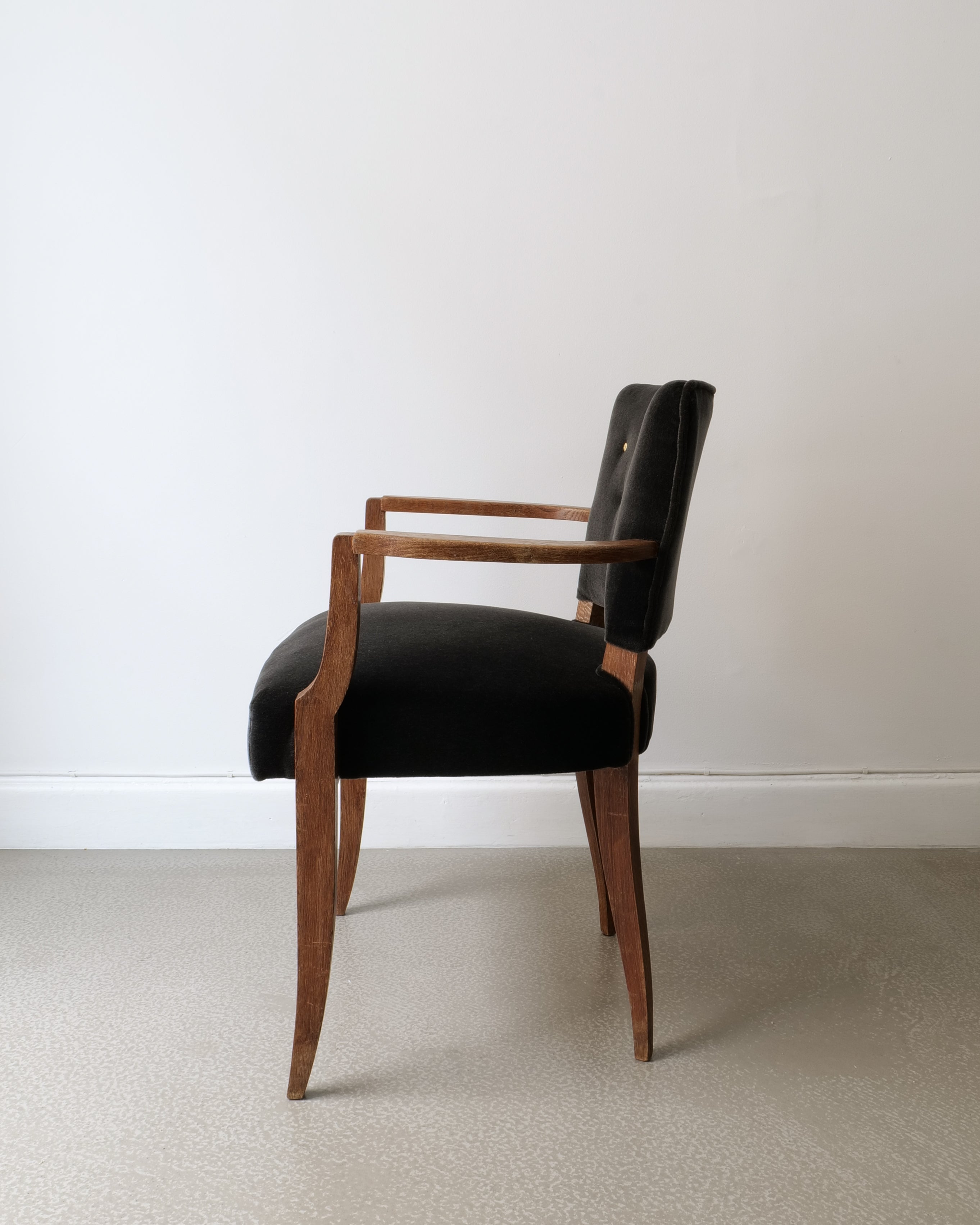 Pair of French Bridge Chairs 1930s