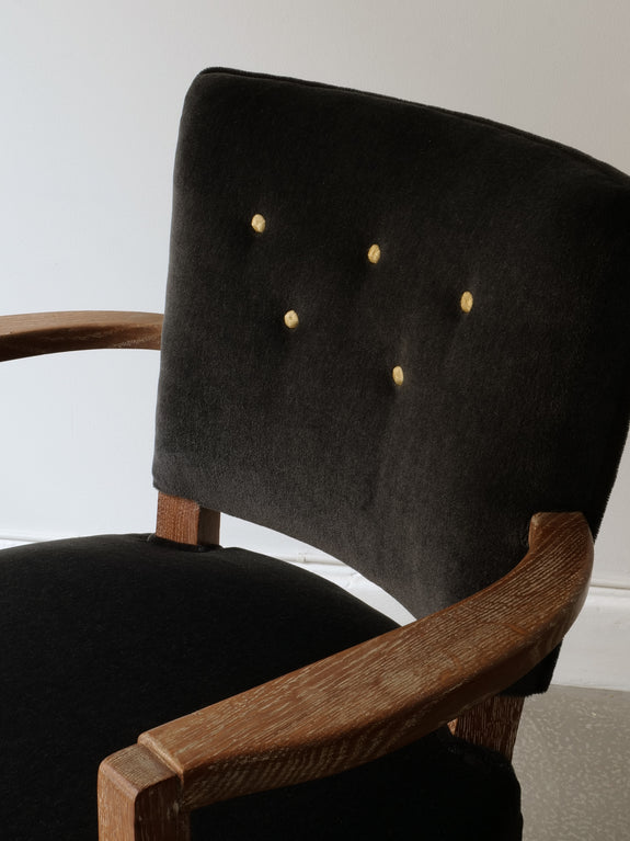 Pair of French Bridge Chairs 1930s