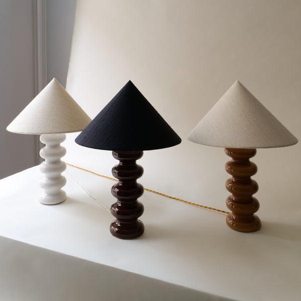 Sculptural Ceramic Lamp