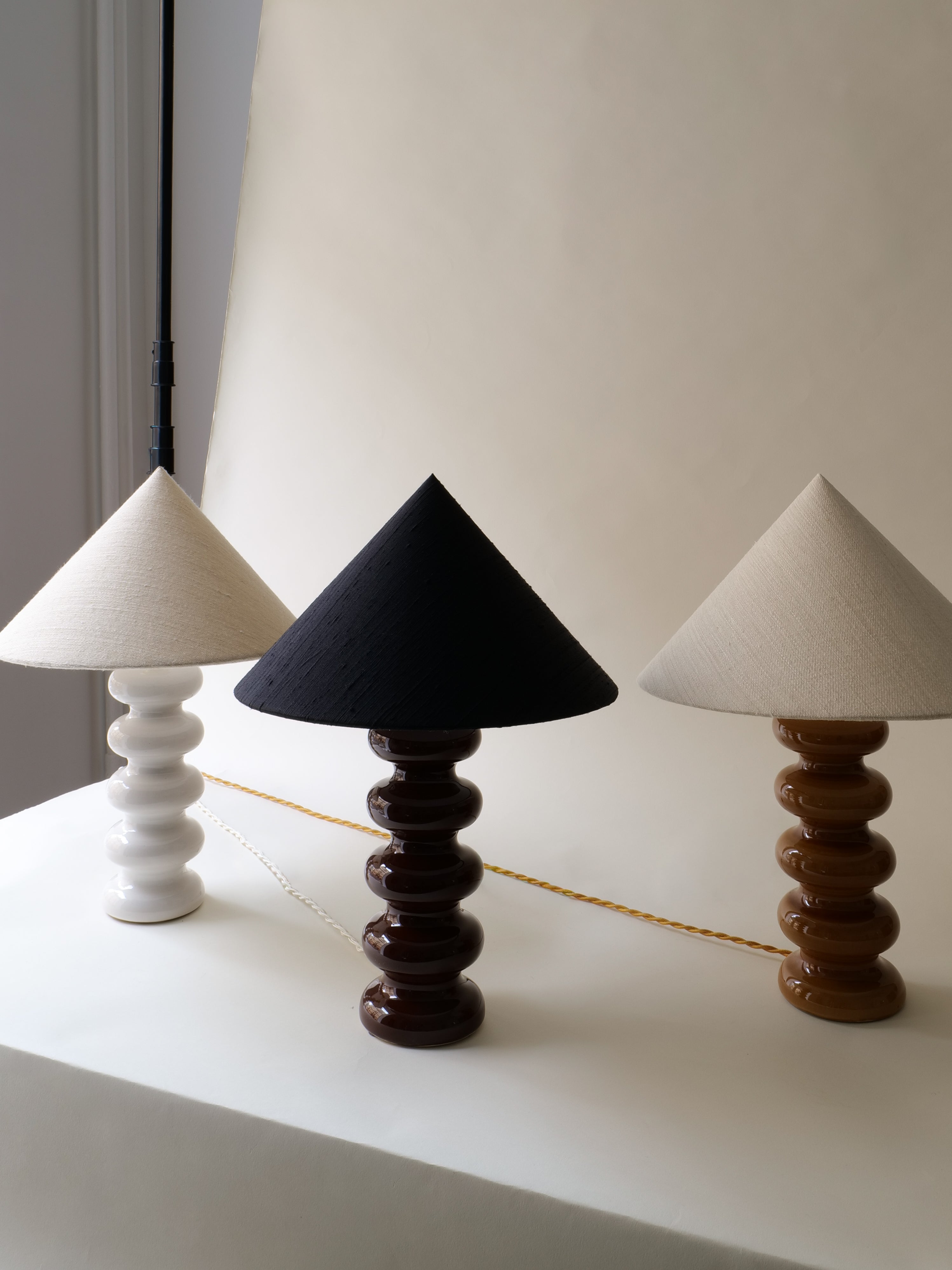 Sculptural Ceramic Lamp