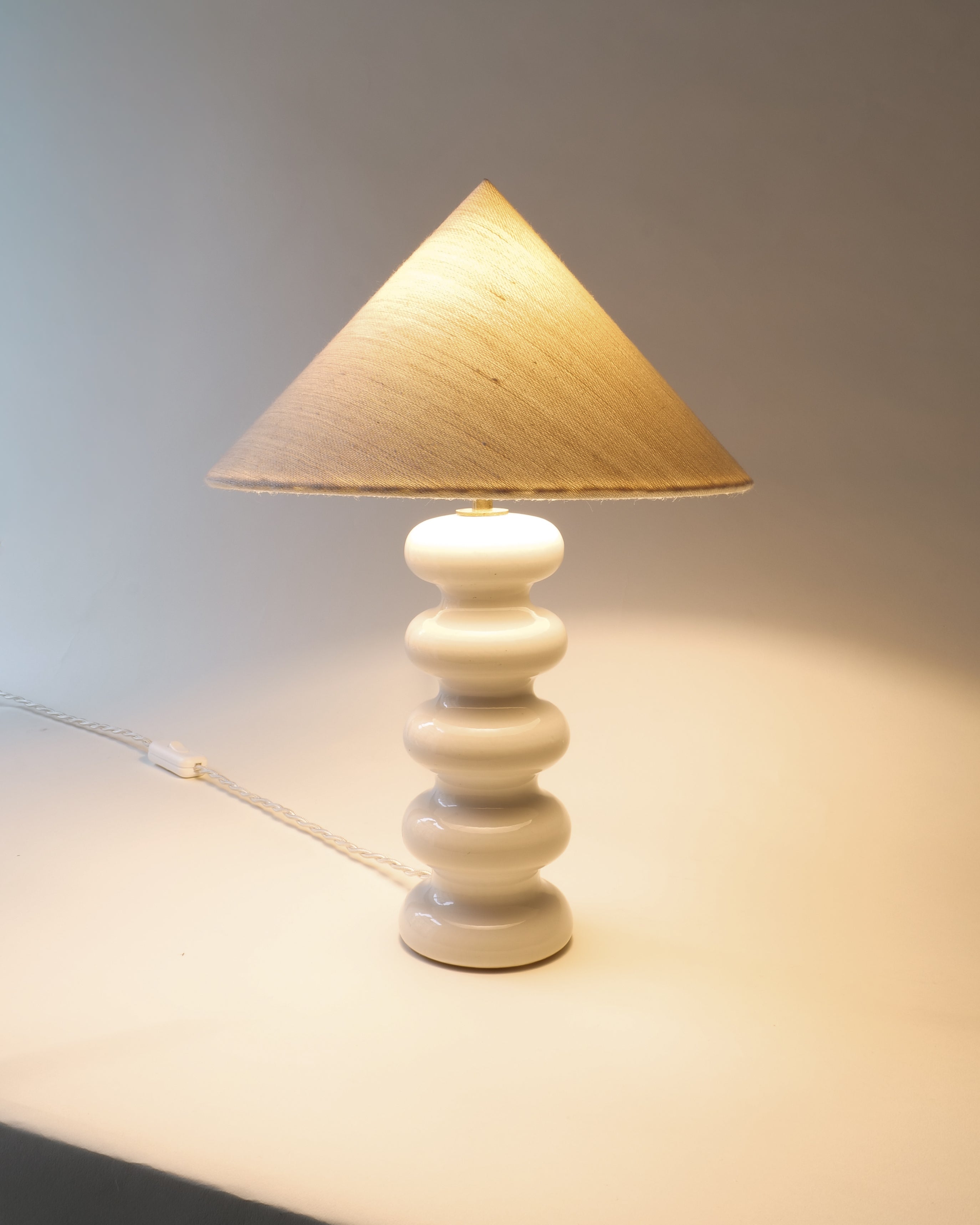Sculptural Ceramic Lamp