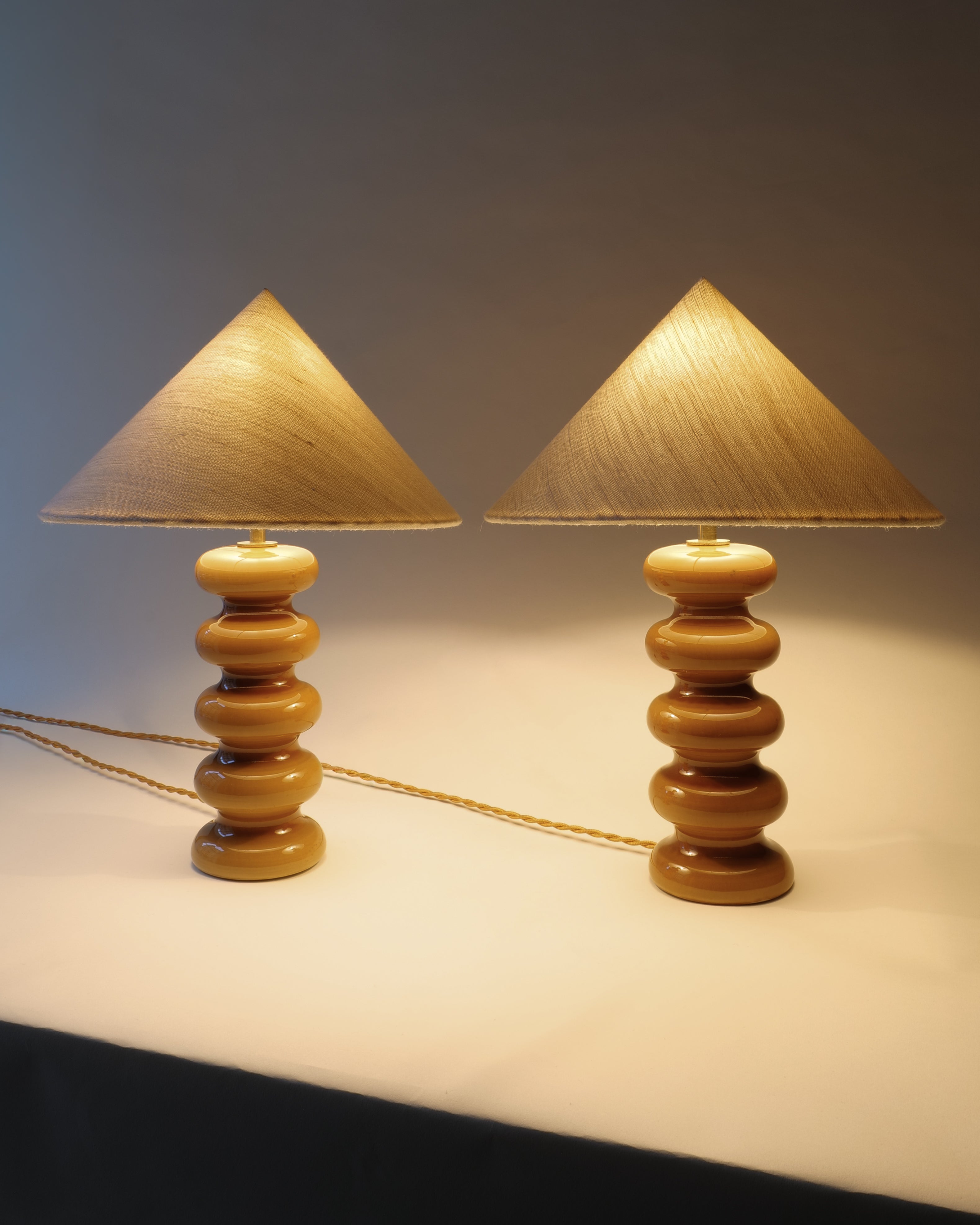 Sculptural Ceramic Lamp