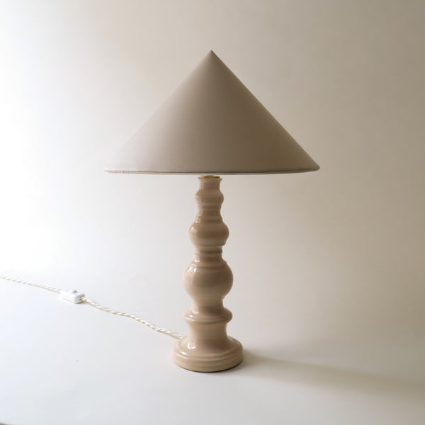 Sculptural Slender Ceramic Lamp