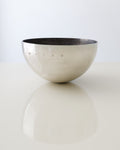 Silver Bowl, 2026, Jesper Sundberg Örtegren, Britannia silver by Hamilton & Inches, side view showing polished exterior