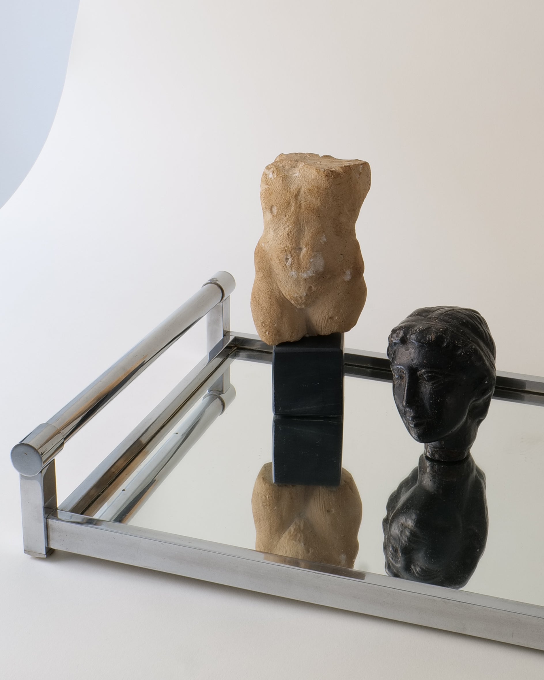 Stone Torso Sculpture