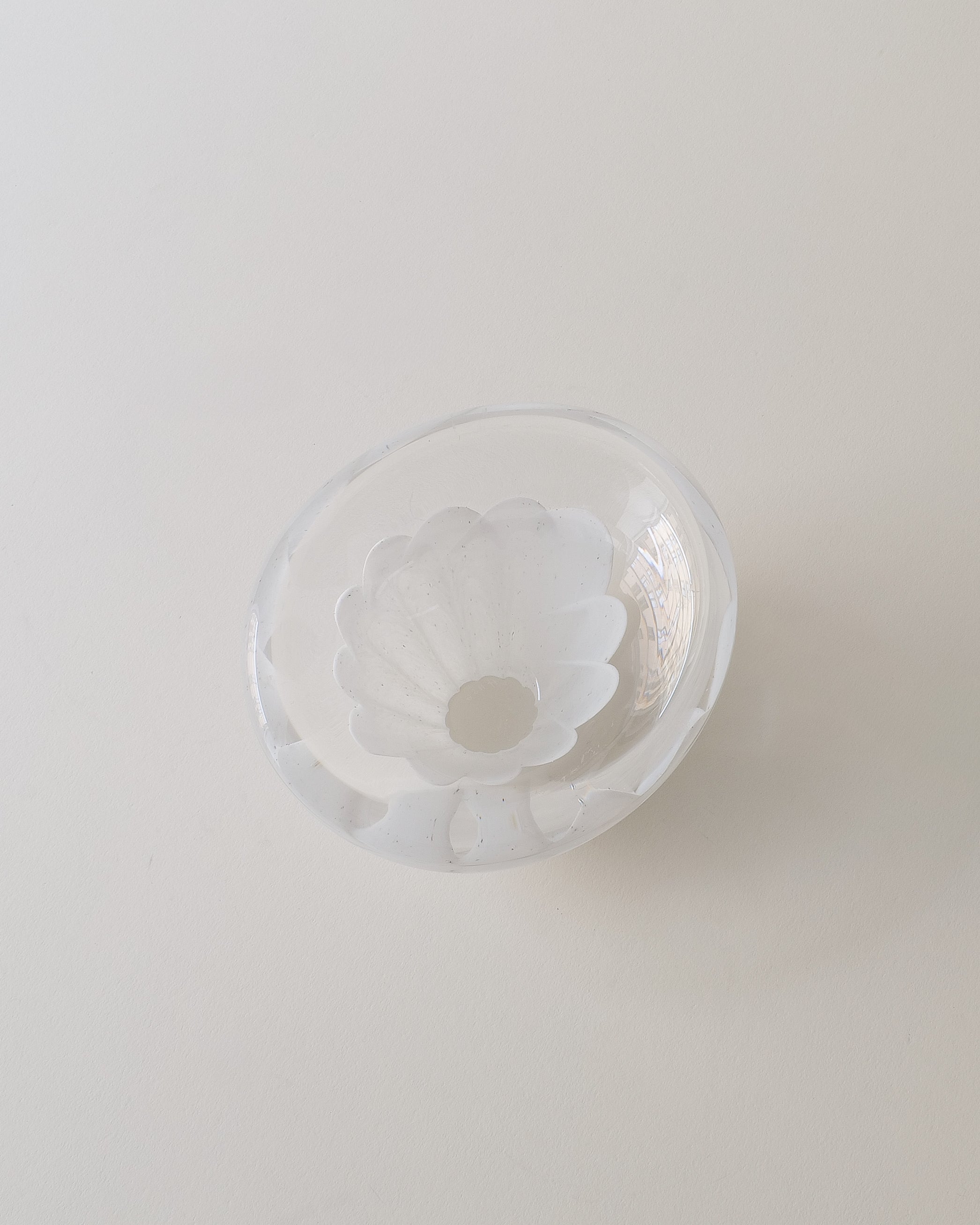 Vicke Lindstrand Glass Bowl Kosta 1950s