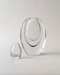 Vicke Lindstrand Glass Vase Pair 1950s