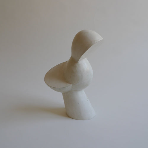 large, composite, sculpture, constellation form, twisted, biomorphic shape.