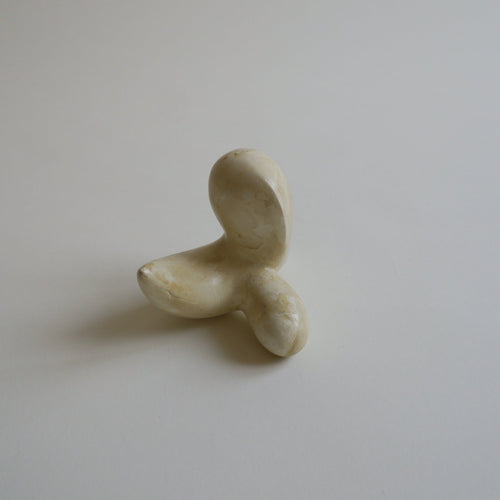 small, composite, sculpture, twisted, abstract, star like form.