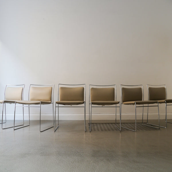 Kazuide Takahama Chairs Set of six.