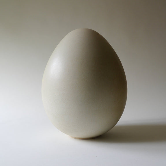 Egg, Shaped, Ceramic, Sculpture