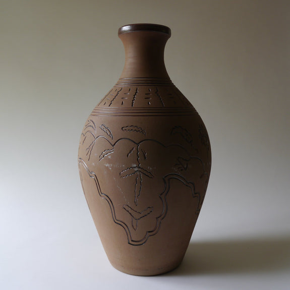 Stoneware Floor Vase 1950s