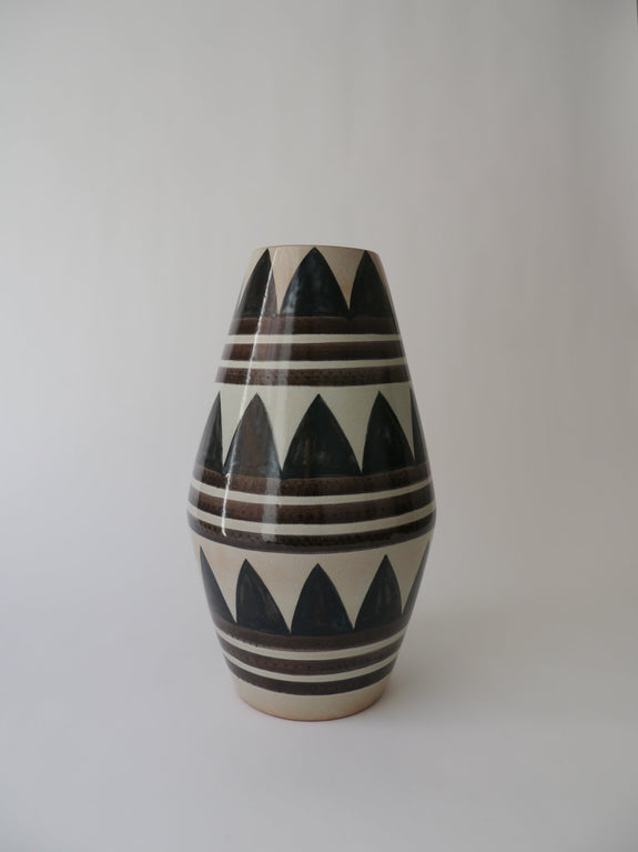 Torro Faience Floor Vase