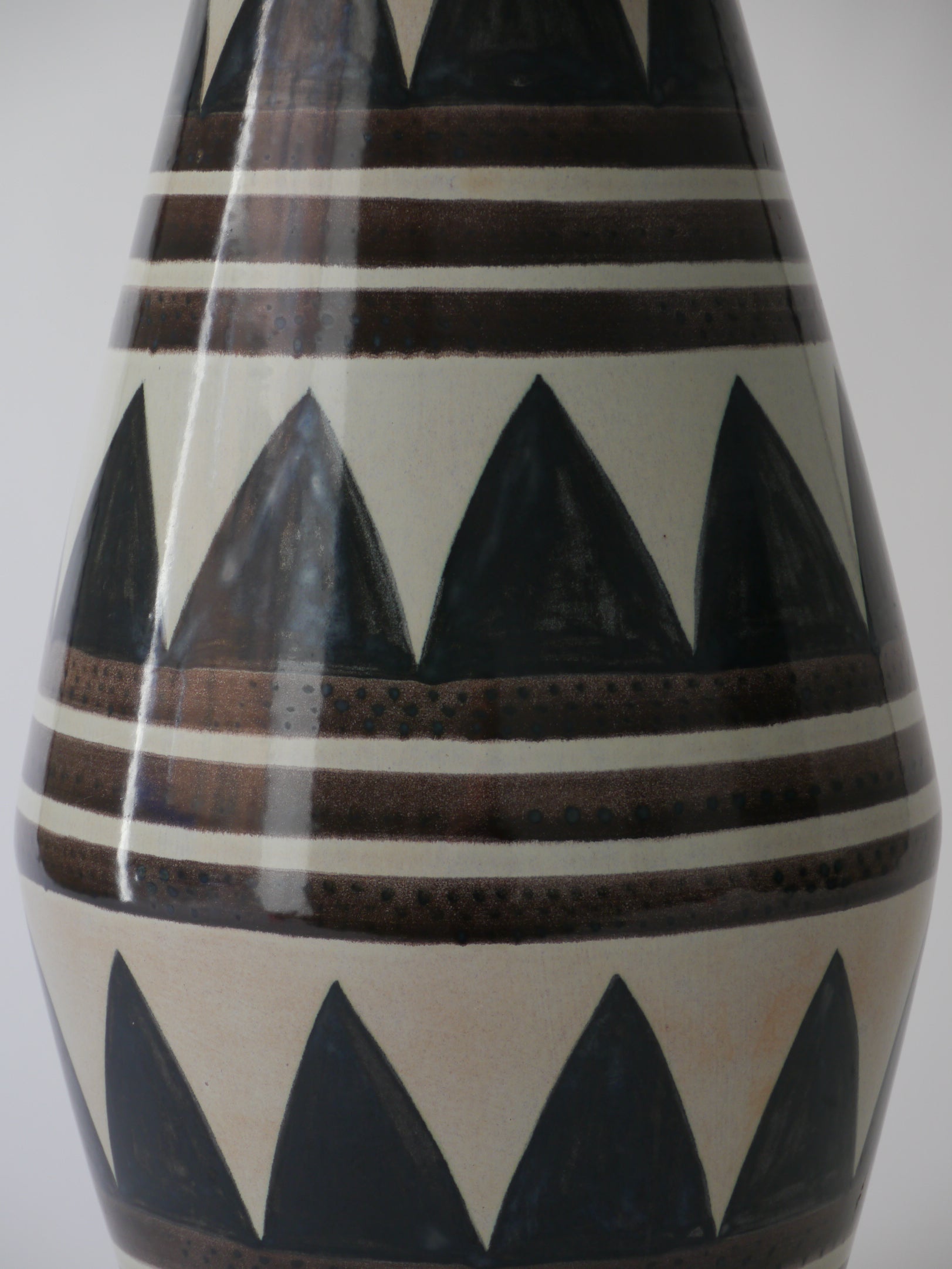 Torro Faience Floor Vase